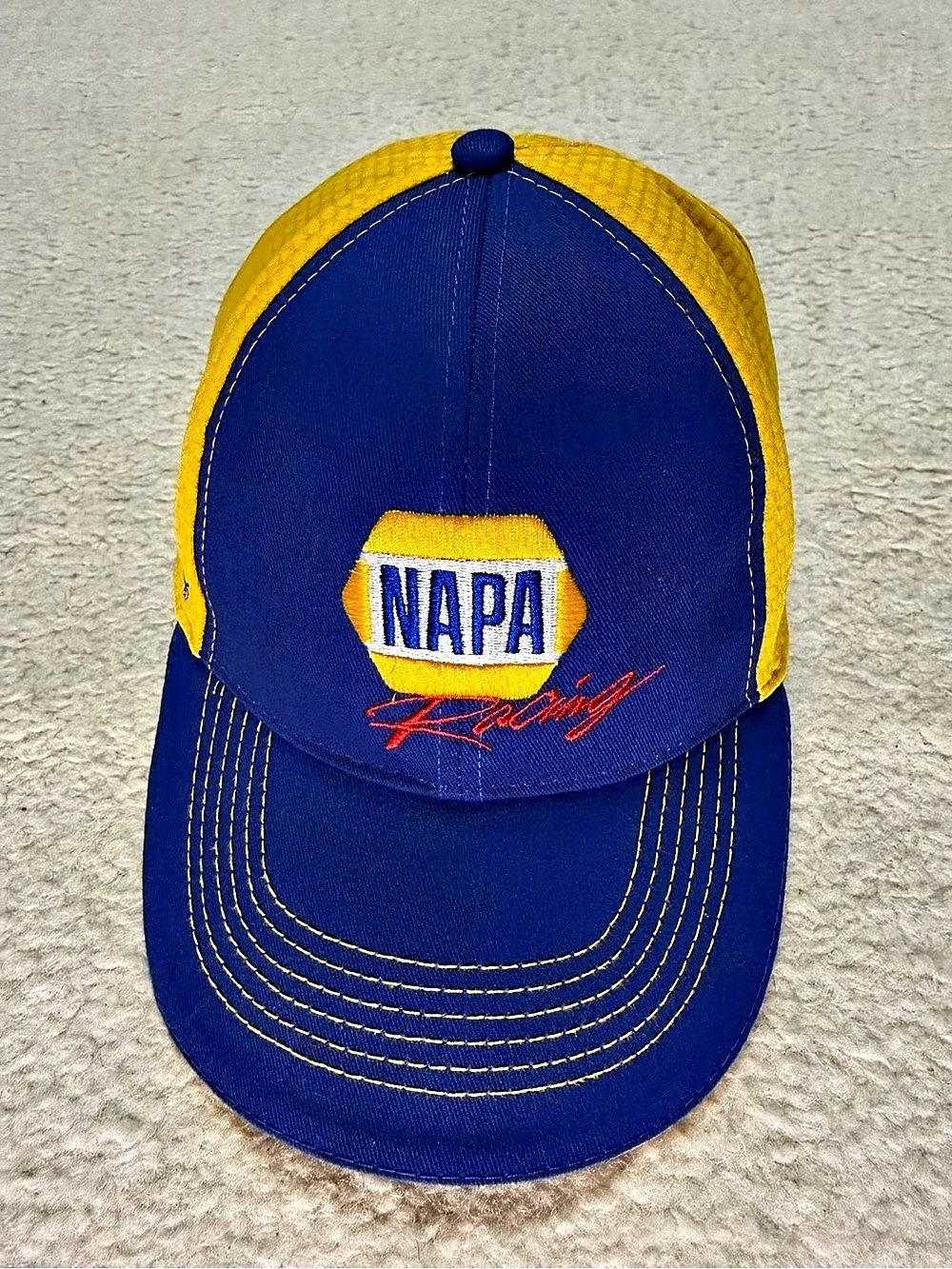NAPA Chase Elliott Blue & Yellow Racing Hat Like New